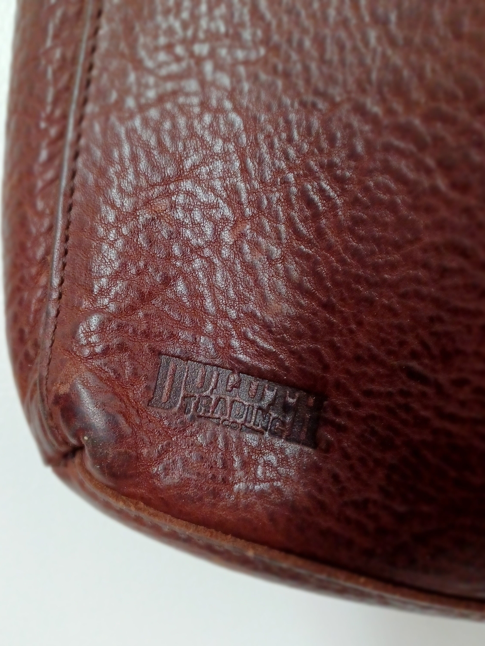Duluth Brown Leather Crossbody Bag - Picture 2 of 4